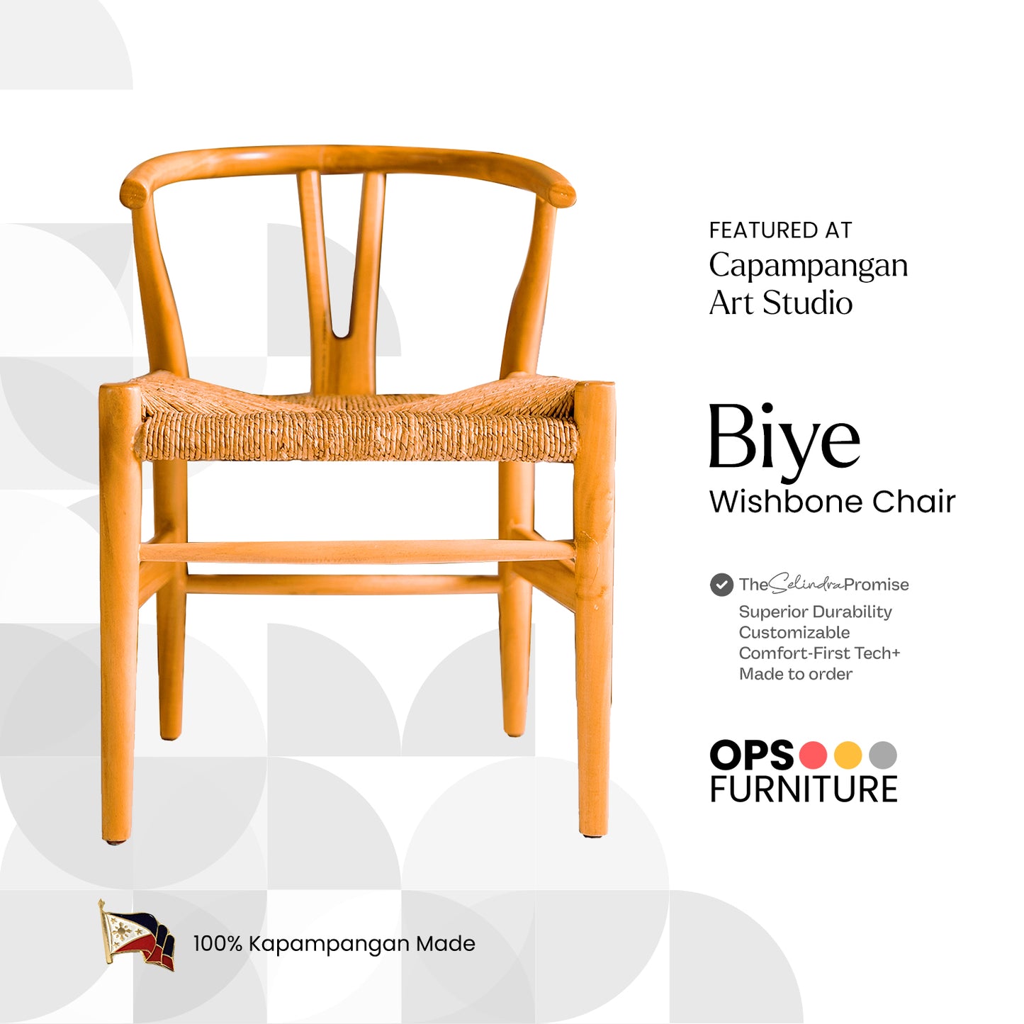 Biye Wishbone Dining Chair