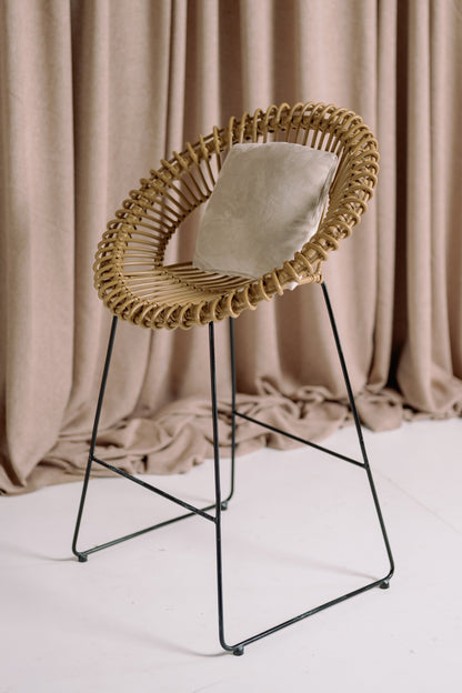 Rattan Barstool