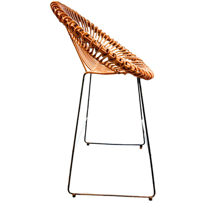 Rattan Barstool