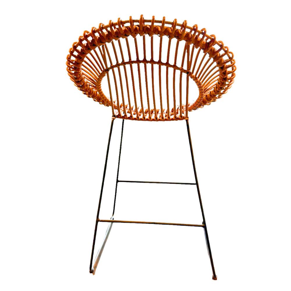 Rattan Barstool