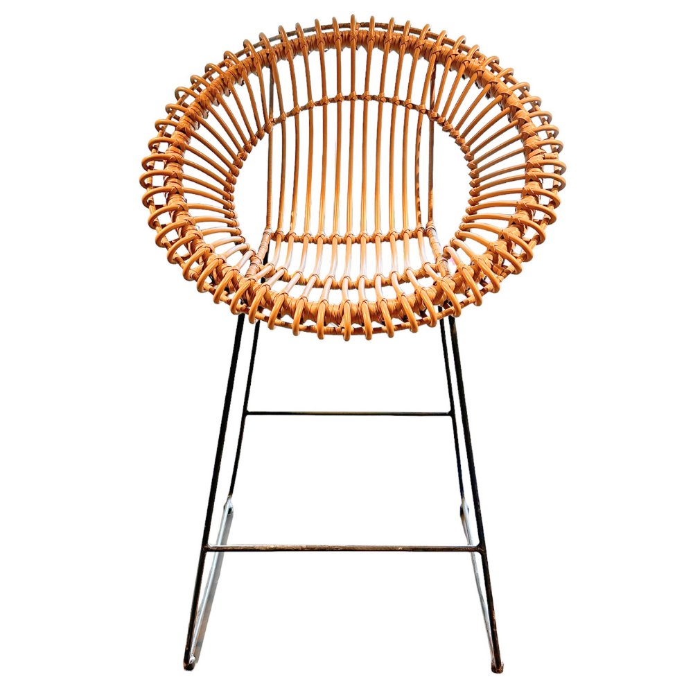 Rattan Barstool