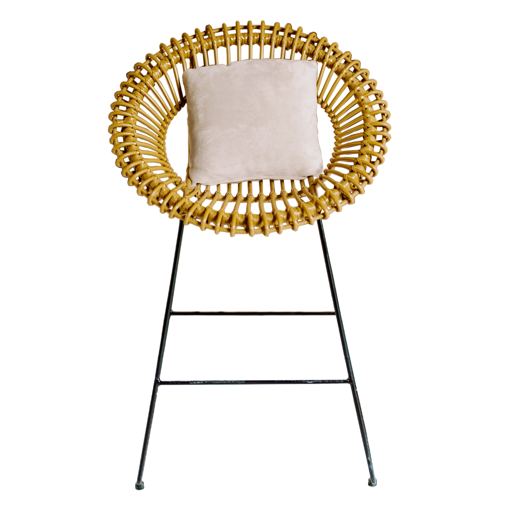 Rattan Barstool